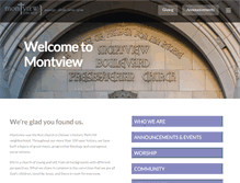 Tablet Screenshot of montview.org